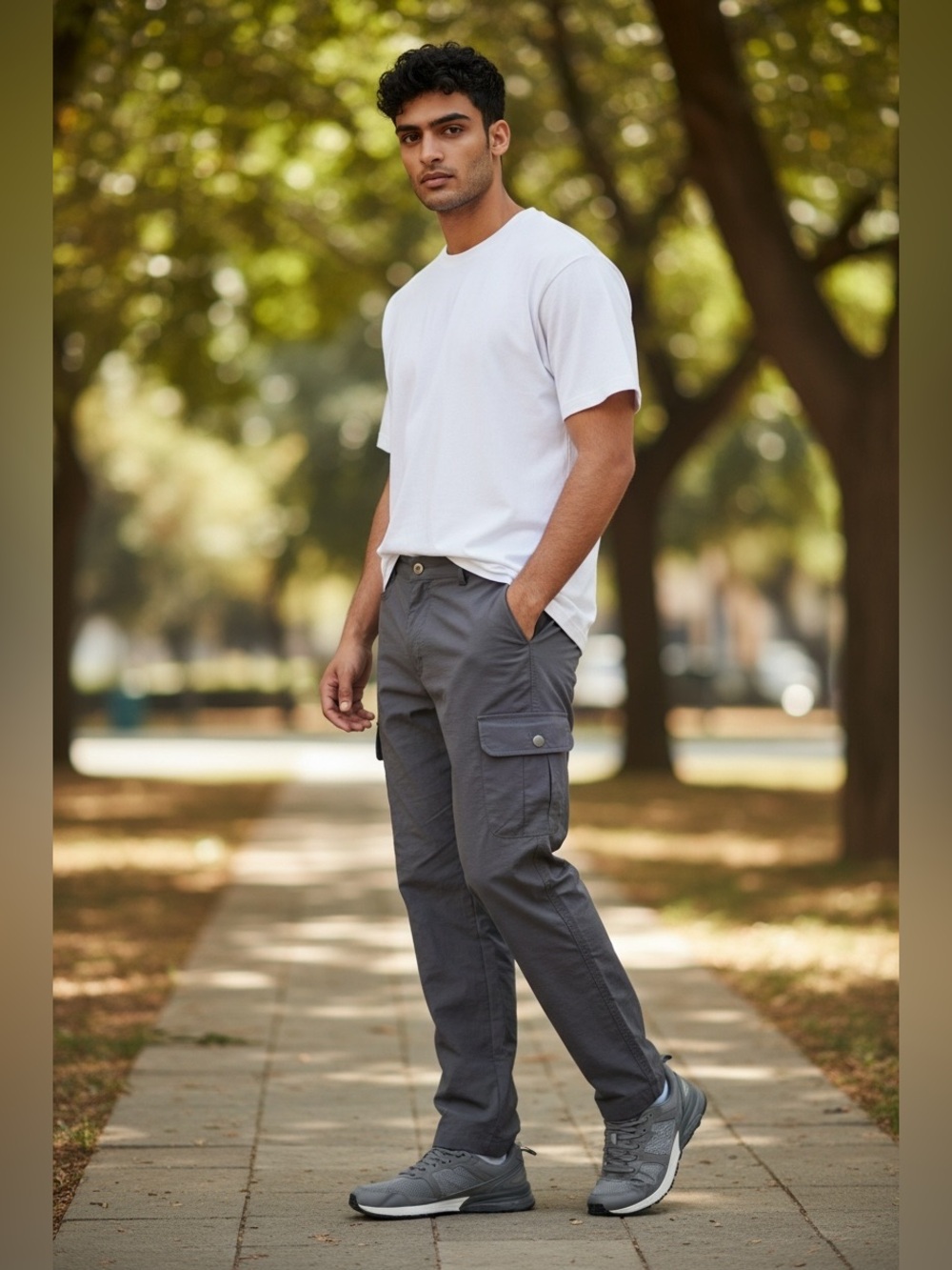 Outdoor Sports Lightweight Roll-Up Cargo Hiking Pants